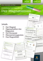 Vorschau - Unterrichtsreihen - Magnetismus | komplette Unterrichtseinheit | Klasse 5/6 - Deckblatt