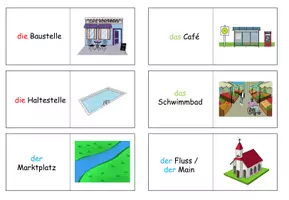 Aperçu - Jeux - Domino "Orte in der Stadt" Allemand - Page 3