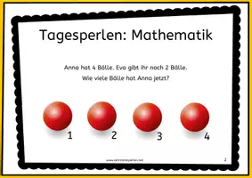 Vorschau - Poster - Mathematik: 180 Aufgabenplakate für jeden Tag - 1. Kl. CH - Seite 2