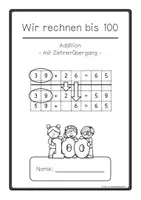 Vorschau - Arbeitsblätter - ZR 100 - halbschriftliche Addition mit Zehnerübergang - Übungsheft - Seite 2