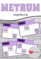 Vorschau - Spiele - Metrum - Legeübung - Deckblatt