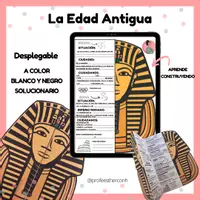 Vista previa - Hojas de trabajo - La Edad Antigua parte I - Portada