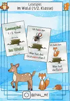 Vorschau - Spiele - Lesespiel Im Wald (1./2. Klasse) - Deckblatt