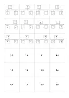 Vorschau - Spiele - Zahlenstrahl mit Komma - Paare finden - Deckblatt