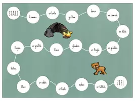 Vorschau - Spiele - Verben im Präteritum/Vergangenheit I WÜRFELSPIELE - Seite 1