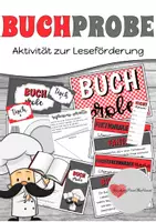 Vorschau - Arbeitsblätter - Buchprobe - Aktivität zur Leseförderung - Deckblatt