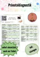 Vorschau - Arbeitsblätter - Pränataldiagnostik (videogestützt) - Deckblatt