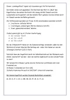 Vorschau - Stationenlernen - Lesekugelfisch 3 (schwarz-weiß) - Grundschrift - Seite 1
