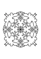 Vorschau - Mal- und Bastelvorlagen - Mandalas für die SEK 1 Ausmalbilder Vertretungsstunde - Seite 1