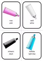 Vorschau - Fördermaterial/Inklusion - Ringwörterbuch Englisch colours (Wort/Bild) - Seite 3