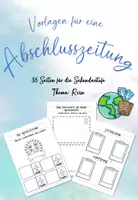 Vorschau - Anderer Materialtyp - Materialpaket: Eine Abschlusszeitung gestalten - Designvorlagen für die Sekundarstufe - Seite 1