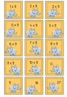 Vorschau - Spiele - 1x1 9er Reihe Paare finden - Seite 1