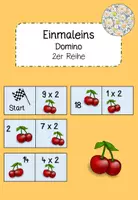 Vorschau - Spiele - Einmaleins 2er Reihe Domino - Deckblatt