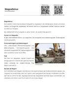 Vorschau - Arbeitsblätter - Magnetismus - Infotext und Übungen - Deckblatt
