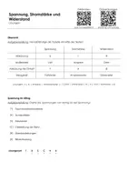 Vorschau - Arbeitsblätter - Spannung, Stromstärke und Widerstand - Infotext und Übungen - Seite 3