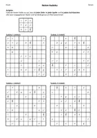 Vorschau - Arbeitsblätter - Noten-Sudoku zum Rätseln (leicht, mittel, schwer) - Seite 1