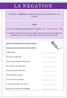 Vorschau - Arbeitsblätter - Français: la négation - Seite 3