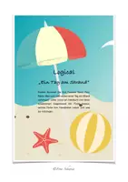 Vorschau - Arbeitsblätter - Logical/Logikrätsel - Ein Tag am Strand - Deckblatt