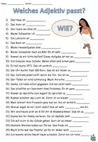 Vorschau - Arbeitsblätter - Welches Adjektiv passt? DaZ / Deutsch - Seite 2