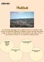 Vista previa - Hojas de trabajo - Huelva - Hoja de trabajo en español - Portada