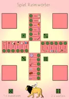 Vorschau - Stationenlernen - Spiel Reimwörter - Seite 3