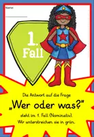 Vorschau - Arbeitsblätter - Superhelden für die vier Fälle- Geschichten und Arbeitsblätter zu Nominativ, Genitiv, Dativ und Akkusativ - Seite 3
