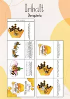 Vorschau - Stationenlernen - Leporello: Wie entsteht Honig?/ Honigherstellung/ Honigproduktion - Seite 3