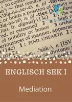 Vorschau - Stundenentwürfe - Englisch einfache Mediation Aufgaben und Lösungen - Deckblatt