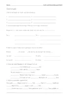 Vorschau - Test - Klassenarbeit / Test zur Groß- und Kleinschreibung + Fabeln - Deckblatt