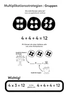 Vorschau - Arbeitsblätter - Multiplikationsstrategien - Seite 2