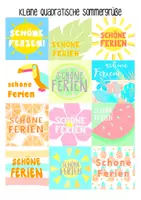 Vorschau - Anderer Materialtyp - Kleine Quadratische Sommergrüße - Feriengrüße ☀️ - Seite 2
