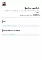 Vorschau - Arbeitsblätter - Arbeitsblätter "Was tut der Europarat für die Menschenrechte?" + Lösung & MP3 + - Seite 1