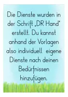 Vorschau - Präsentationen/Tafelbilder - Klassendienste Flamingoklasse - Seite 1