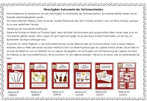 Vorschau - Unterrichtsreihen - Höraufgaben Instrumentenkunde - Sinfonieorchester - Seite 1
