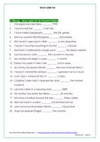 Vorschau - Arbeitsblätter - since for - Arbeitsblätter mit Lösungen zu since oder for im Present Perfect / Progressive - PDF und Docx - Seite 2