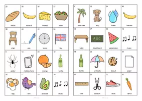 Vorschau - Spiele - Bingo - Wortschatzspiel Englisch - Seite 3