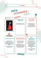 Vorschau - Arbeitsblätter - Dein nächstes Leseprojekt (wachsendes Set) - Deckblatt