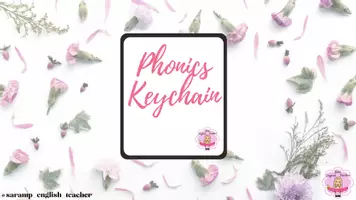 Vista previa - Tarjetas / Manipulativos - PHONICS KEYCHAIN (JOLLY PHONICS) - página 1