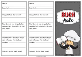 Vorschau - Arbeitsblätter - Buchprobe - Aktivität zur Leseförderung - Seite 3