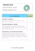Vorschau - Merkblätter - Checkliste fürs Referendariat - Seite 2