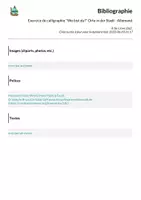 Aperçu - Feuilles d'exercices - Exercice de calligraphie "Wo bist du?" Orte in der Stadt - Allemand - Page 1