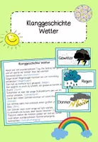 Vorschau - Stundenentwürfe - Klanggeschichte Wetter - Deckblatt