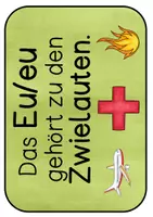 Vorschau - Präsentationen/Tafelbilder - Tafelmaterial - Wörter mit Eu-eu (24 Bild- und Wortkarten) - Seite 2