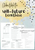 Vorschau - Arbeitsblätter - will-future: Lerntheke mit Lösungen - Deckblatt