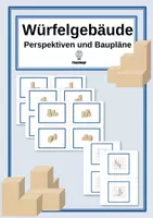 Vorschau - Unterrichtsreihen - Würfelgebäude aus verschiedenen Perspektiven & Baupläne - Deckblatt