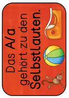 Vorschau - Präsentationen/Tafelbilder - Materialpaket - Tafelmaterial Vokale, Zwielaute, Umlaute (Bild- und Wortkarten) - Seite 3