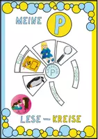 Vista previa - Unidades / Secuencias / Situaciones de Aprendizaje - Primeras palabras - Círculos de Lectura Letra P - Portada