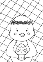 Vorschau - Mal- und Bastelvorlagen - Zick-Zack-Osterküken - Kunstidee Ostern, Kunst Grundschule - Seite 3