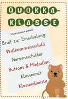 Vorschau - Poster - Quokka-Klasse - Komplettpaket für Klassenlehrer:in - Deckblatt