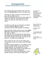 Vorschau - Arbeitsblätter - gemeinsamer Unterricht | Glühwürmchen | Leuchtkäfer | Wald | basale Förderung | Sinnesgeschichte | Zahlenraum 10 - Seite 3